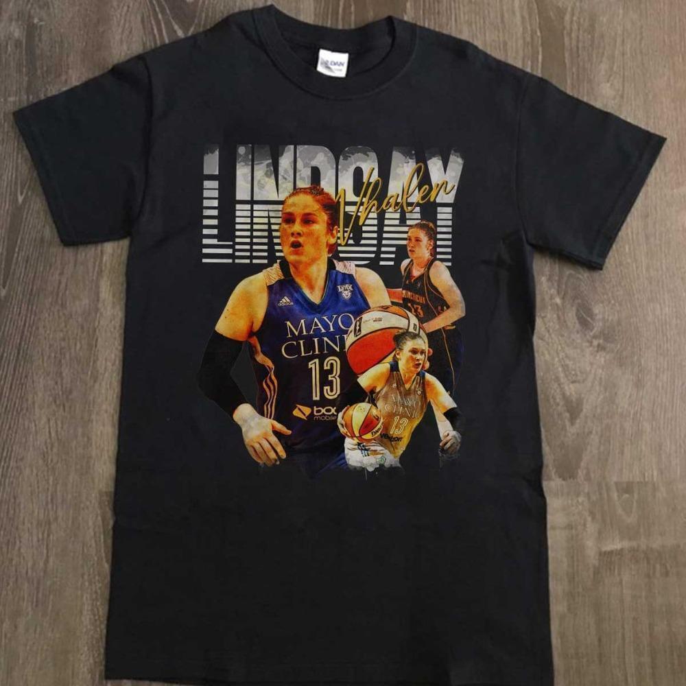 Lindsay Whalen Basketball Legend Sports Fan Minimal Graphic T-Shirt